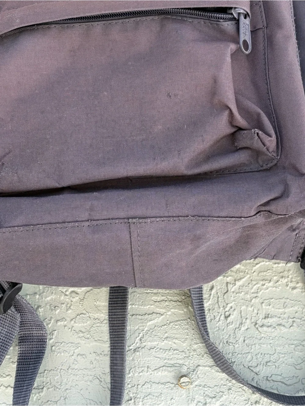 Fjallraven Kånken Backpack - Dark Brown with Red Logo